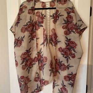 Floral kimono